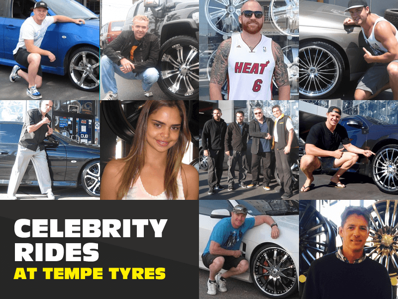 Celebrity Rides at Tempe Tyres