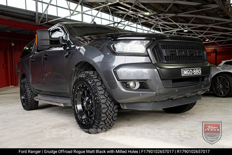 17x9.0 Grudge Offroad ROGUE on Ford Ranger
