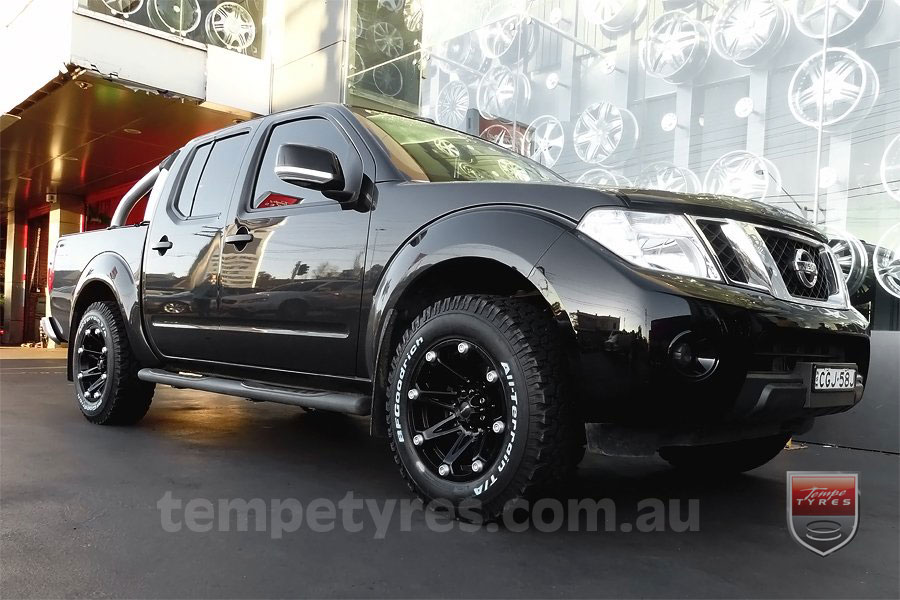 17x9.0 Ballistic Jester on NISSAN NAVARA 