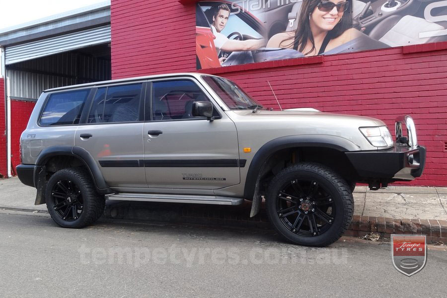 20x9.0 Lenso Intimidator 7 IM7 on NISSAN PATROL