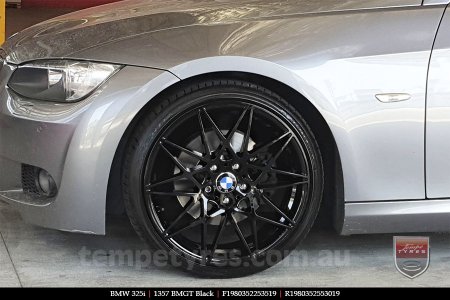 19x8.0 1357 BMGT Black on BMW 3 SERIES