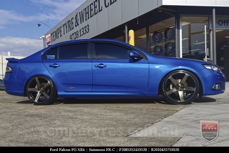20x8.5 20x10 Simmons FR-C Copper Tint NCT on FORD FALCON