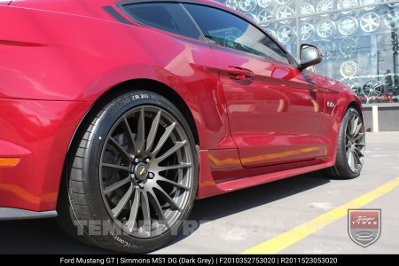 20x10 20x11 Simmons MS1 DG on Ford Mustang