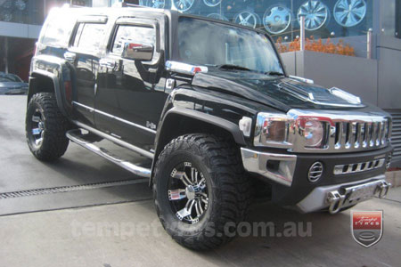 16x8.0 Incubus Poltergiest on HUMMER H3