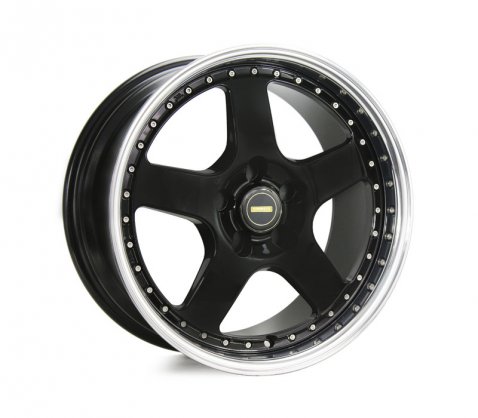 17x8.5 17x9.5 Simmons FR-1 Gloss Black 5/120 P43 - Simmons Wheels