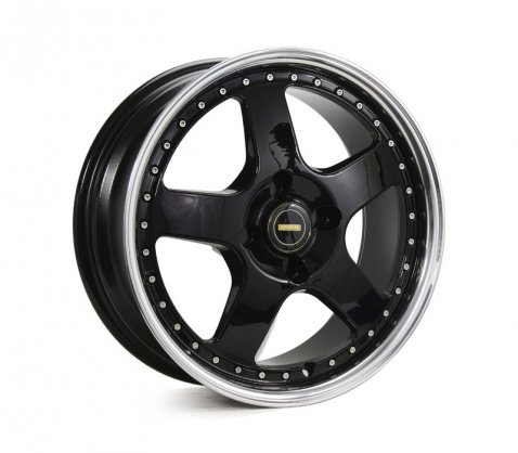 17x7.0 17x8.5 Simmons FR-1 Gloss Black 4/108 P15 - Simmons Wheels