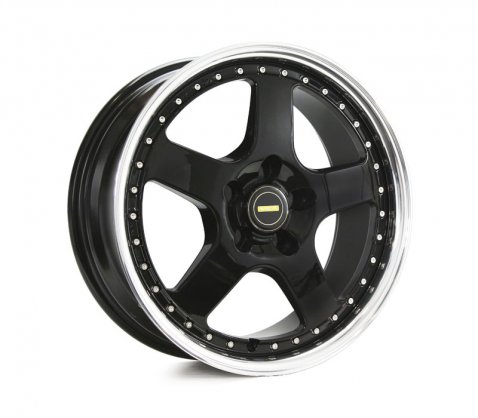 17x7.0 17x8.5 Simmons FR-1 Gloss Black 5/120 P35 - Simmons Wheels
