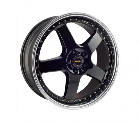 20x8.5 20x9.5 Simmons FR-1 Gloss Black 5/120 P15 - Simmons Wheels