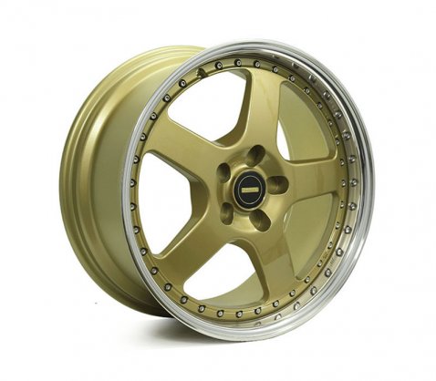 18x8.5 18x9.5 Simmons FR-1 Gold 5/112 P43 - Simmons Wheels