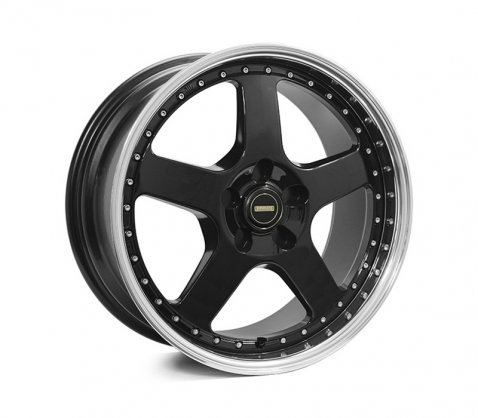 18x8.5 18x9.5 Simmons FR-1 Gloss Black 5/115 P43 - Simmons Wheels