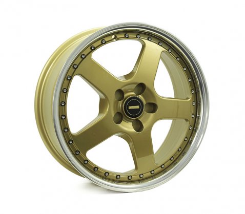 18x7.0 18x8.5 Simmons FR-1 Gold 5/112 P35 - Simmons Wheels