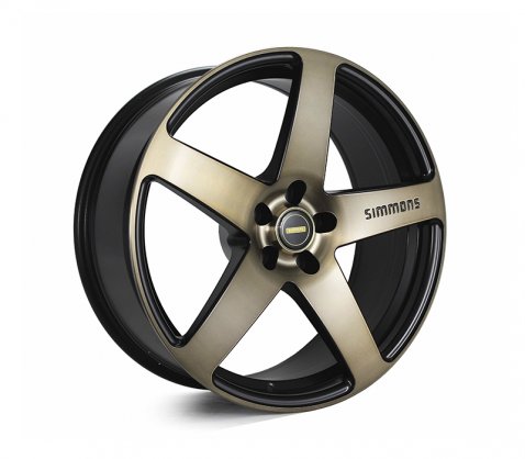 20x8.5 20x10 Simmons FR-C Copper Tint NCT 5/115 P45 - Simmons Wheels