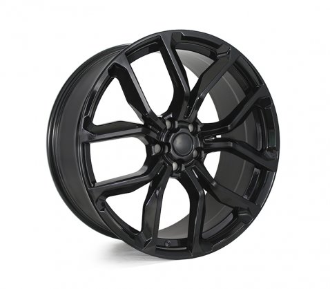 22x9.5 1386 Black 5/120 P48 - Style By RR