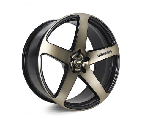 22x9.5 Simmons FR-C Copper Tint NCT 5/120 P40 - Simmons Wheels