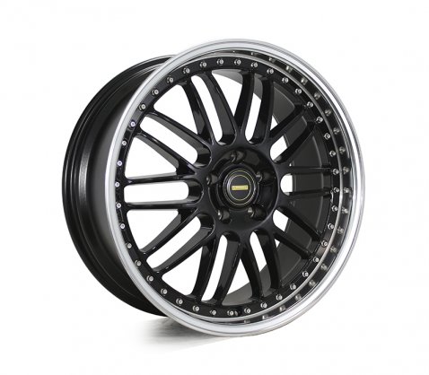 20x8.5 20x9.5 Simmons OM-1 Gloss Black 5/115 P10 - Simmons Wheels