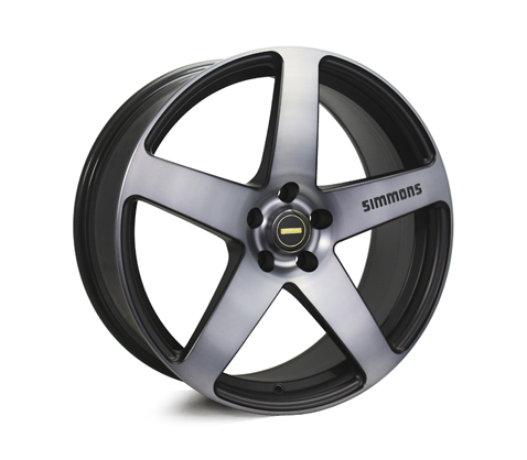 20x8.5 20x10 Simmons FR-C Black Tint NCT 5/120 P15 - Simmons Wheels