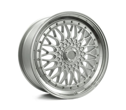 17x8.5 Lenso BSX Silver