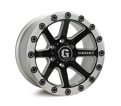 18x9.0 Lenso Grunt G1 Silver 6/139.7 P15 - Lenso Wheels