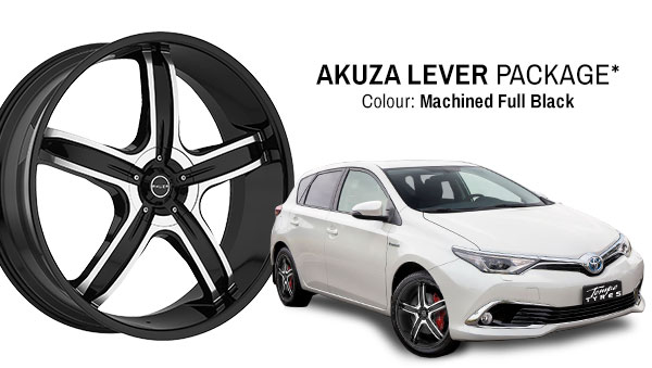 Akuza Lever Wheel and Tyre Package