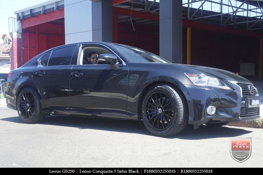 18x8.0 18x9.0 Lenso Conquista 5 SB CQ5 on LEXUS GS