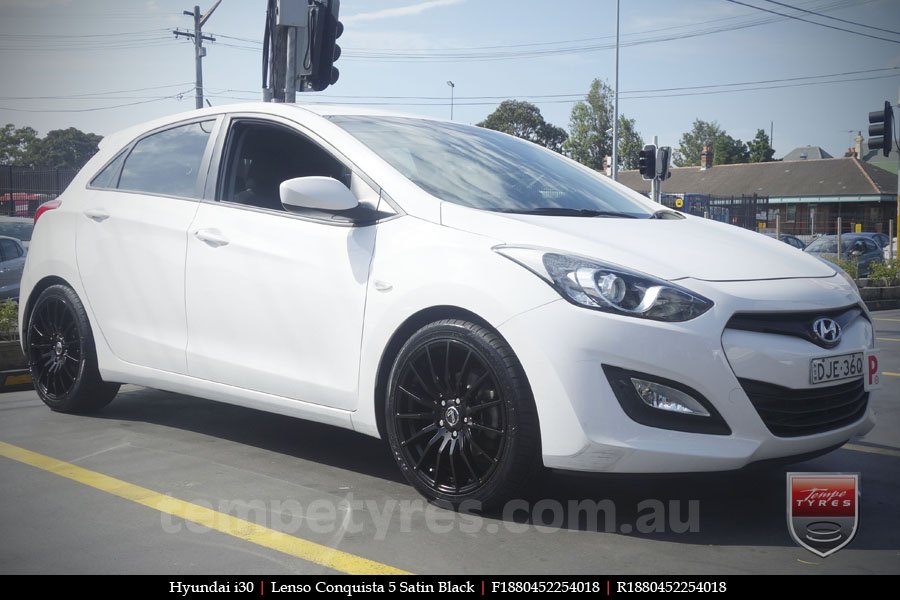 18x8.0 18x9.0 Lenso Conquista 5 SB CQ5 on HYUNDAI i30