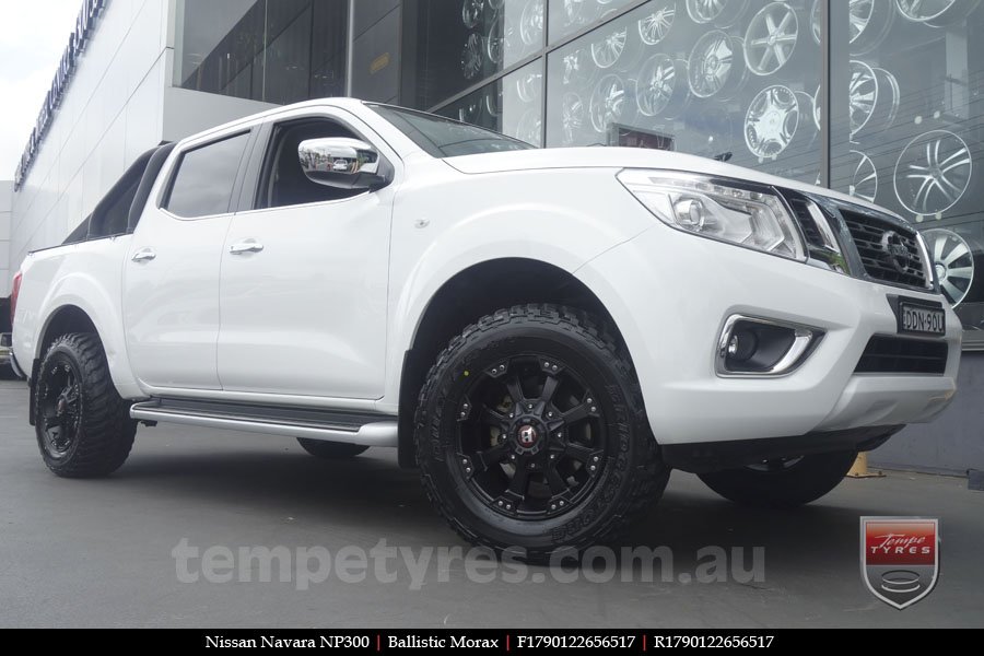 17x9.0 Ballistic Morax on NISSAN NAVARA NP300