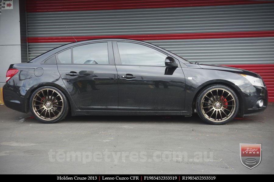 19x8.5 Lenso Cuzco CFR on HOLDEN CRUZE