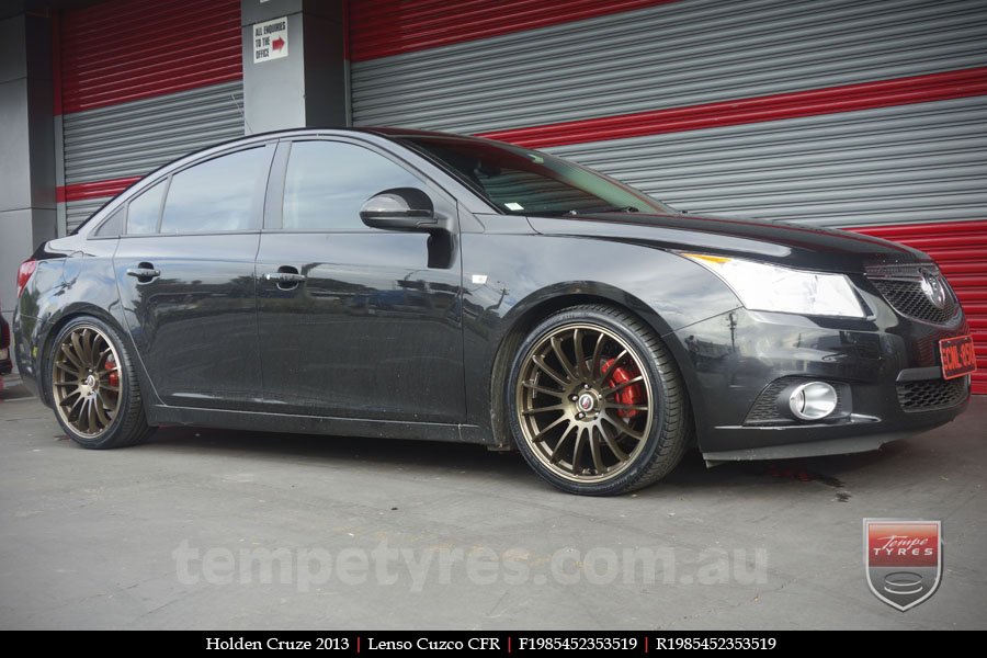 19x8.5 Lenso Cuzco CFR on HOLDEN CRUZE