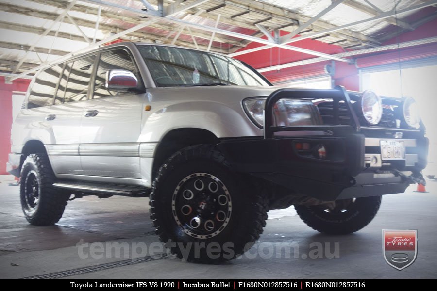 16x8.0 Ballistic Bullet on TOYOTA LANDCRUISER