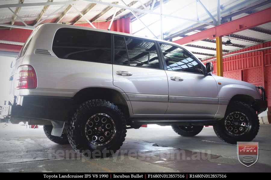 16x8.0 Ballistic Bullet on TOYOTA LANDCRUISER