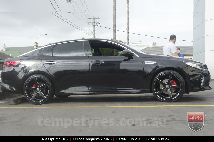 20x9.0 20x10.5 Lenso Conquista 7 MKS CQ7 on KIA OPTIMA