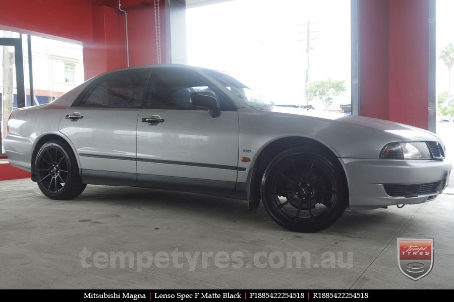 18x8.5 Lenso Spec F MB on MITSUBISHI MAGNA