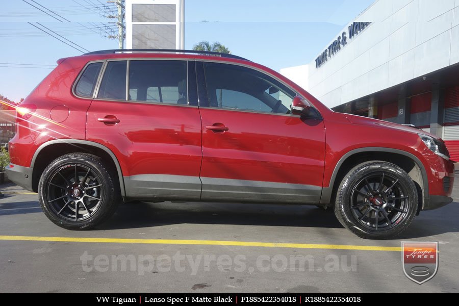 18x8.5 Lenso Spec F MB on VW TIGUAN 