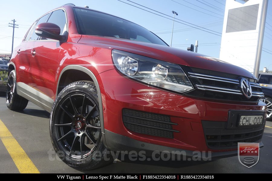 18x8.5 Lenso Spec F MB on VW TIGUAN 