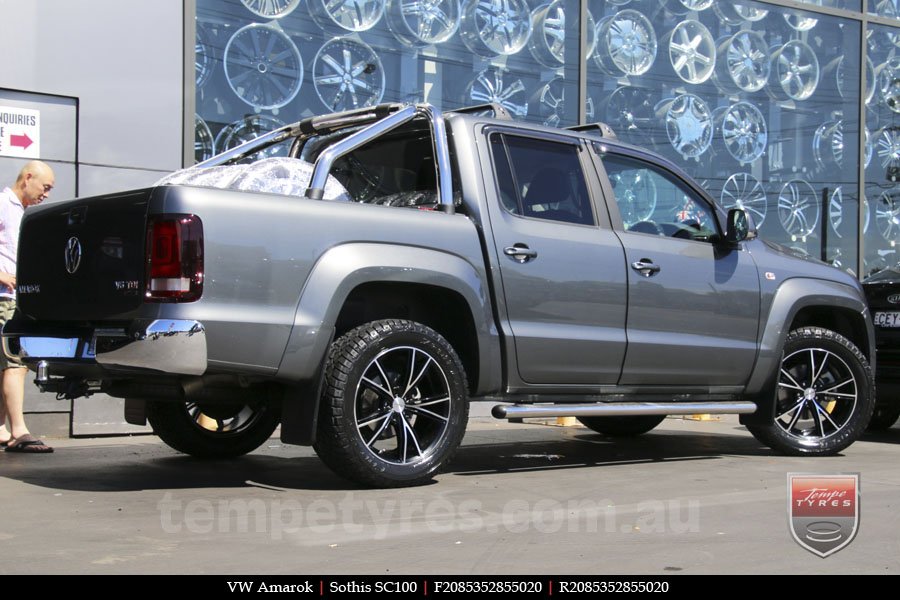 20x8.5 20x10 Sothis SC100 BFM on VW AMAROK