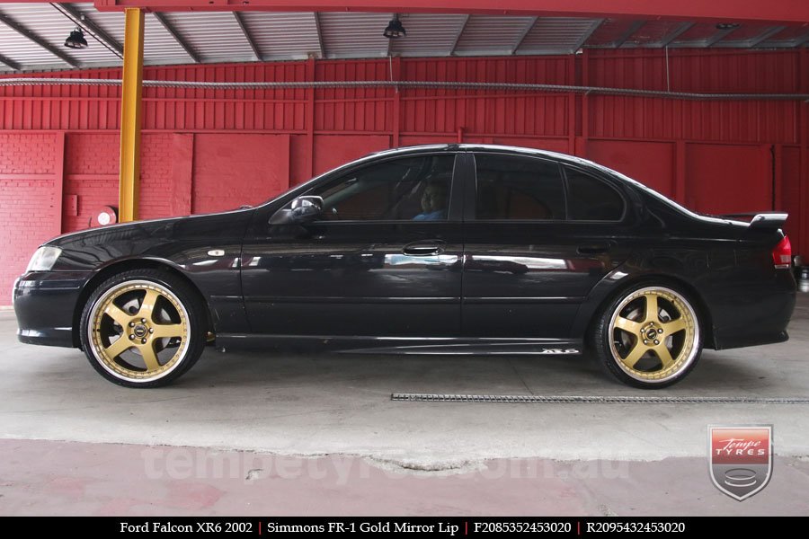 20x8.5 20x9.5 Simmons FR-1 Gold on FORD FALCON