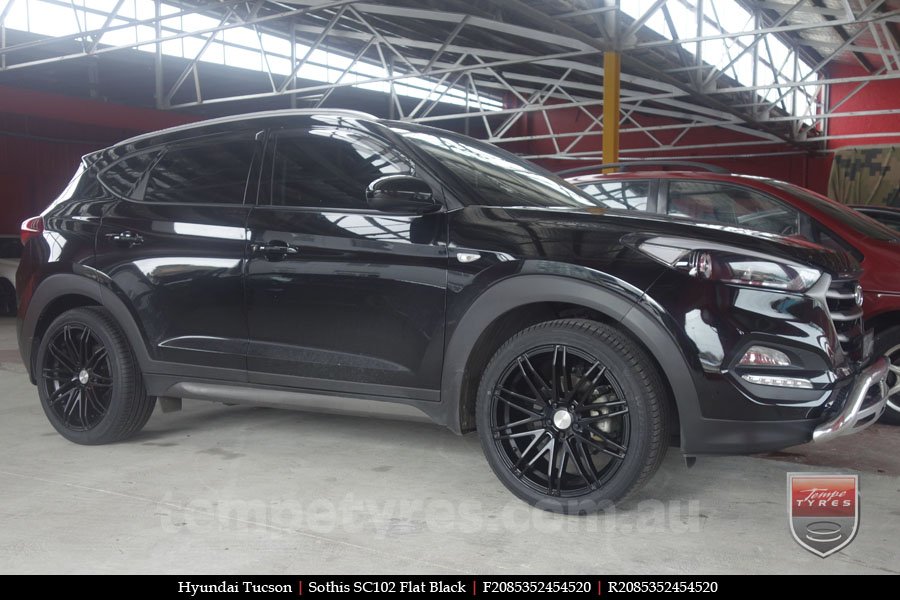 20x8.5 Sothis SC102 FB on HYUNDAI TUCSON