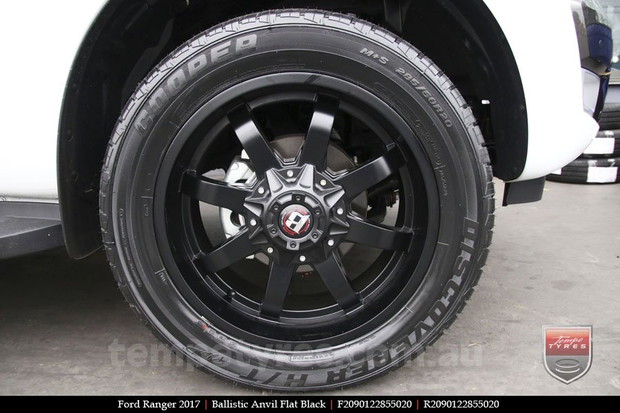 20x9.0 Ballistic Anvil on FORD RANGER