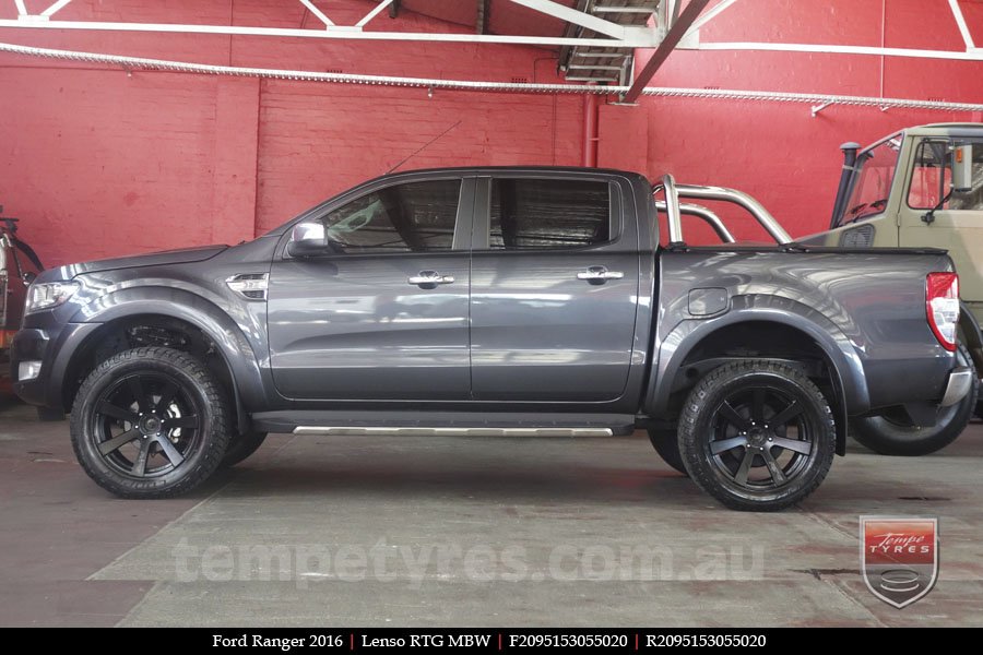 20x9.5 Lenso RTG MBW on FORD RANGER