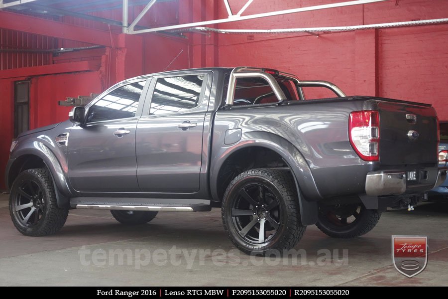 20x9.5 Lenso RTG MBW on FORD RANGER