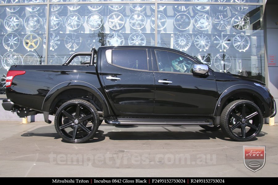 24x9.5 Incubus 842 GB on MITSUBISHI TRITON