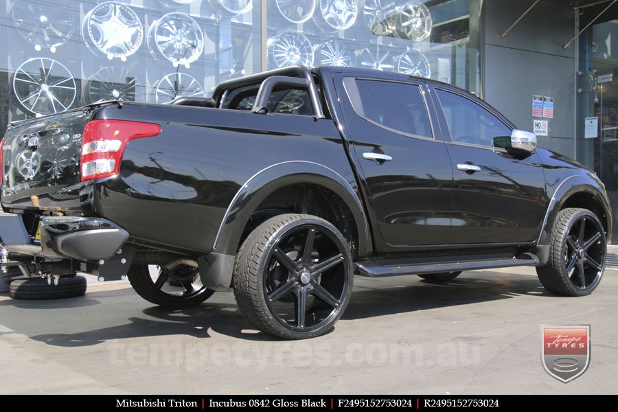 24x9.5 Incubus 842 GB on MITSUBISHI TRITON