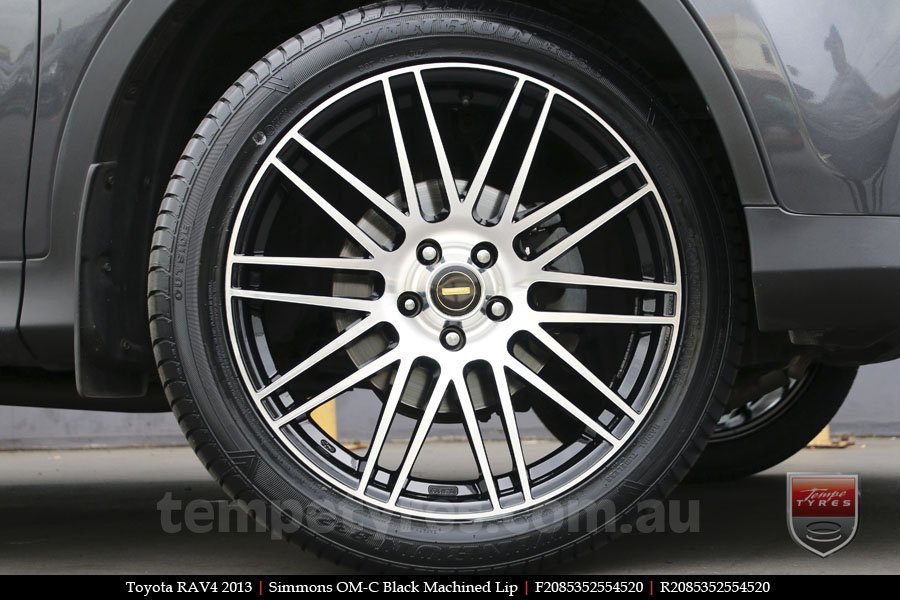 20x8.5 20x10 Simmons OM-C BM on TOYOTA RAV4