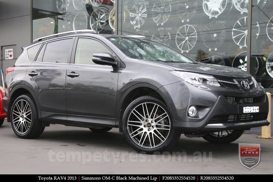 20x8.5 20x10 Simmons OM-C BM on TOYOTA RAV4