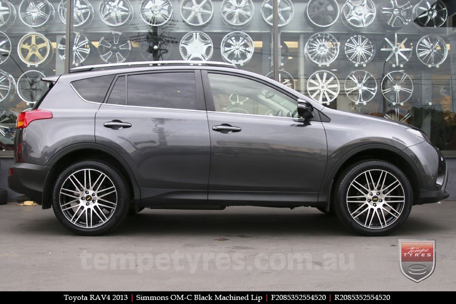 20x8.5 20x10 Simmons OM-C BM on TOYOTA RAV4