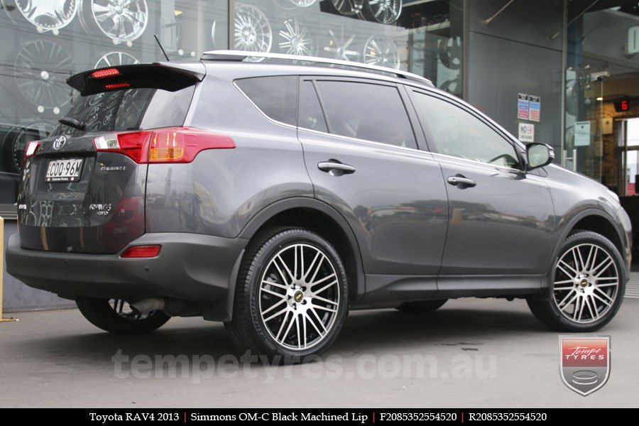 20x8.5 20x10 Simmons OM-C BM on TOYOTA RAV4