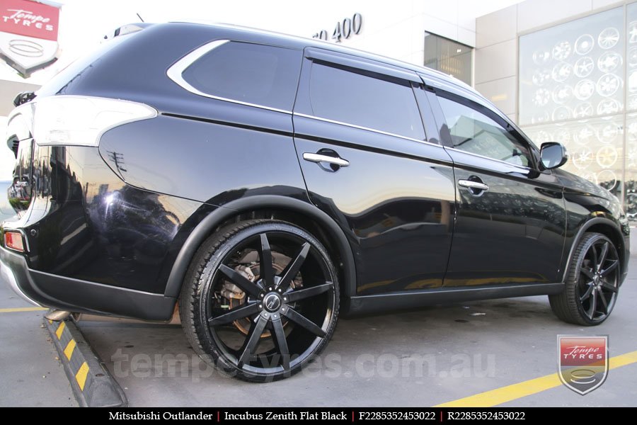 22x8.5 Incubus Zenith - FB on MITSUBISHI OUTLANDER