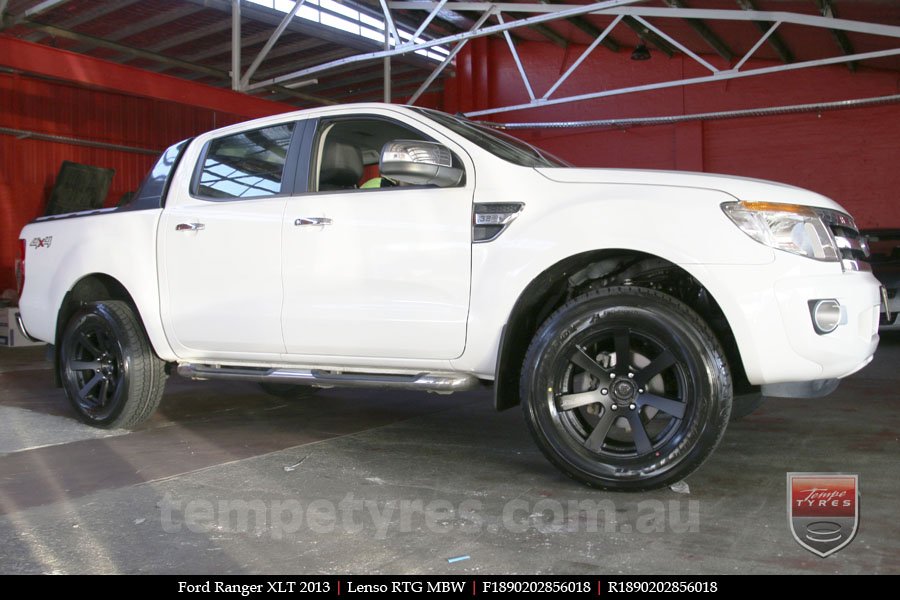 18x9.0 Lenso RTG MBW on FORD RANGER