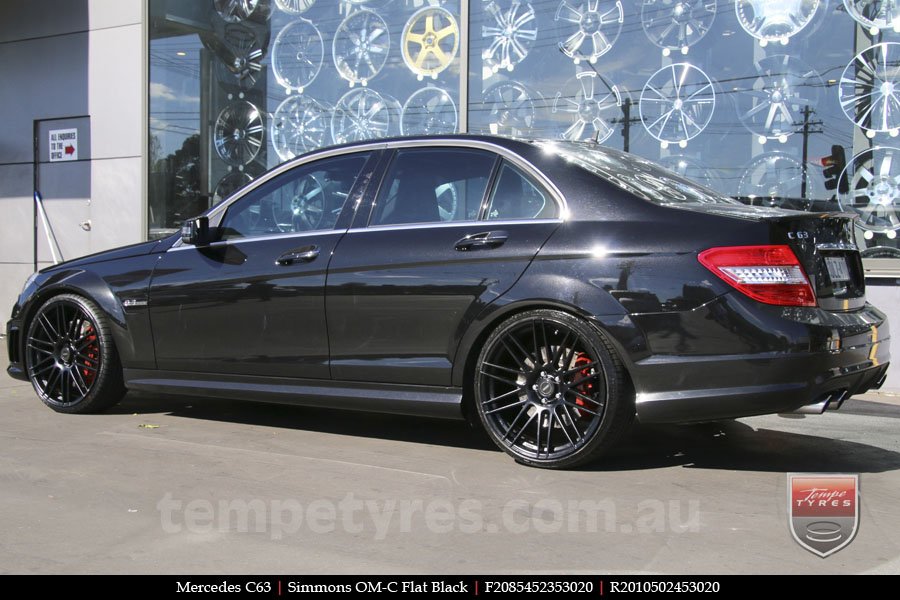 20x8.5 20x10 Simmons OM-C FB on MERCEDES C-Class