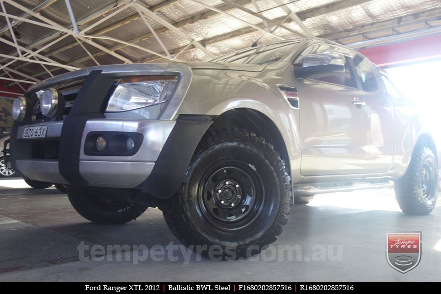 16x8.0 Ballistic BWL Steel on FORD RANGER